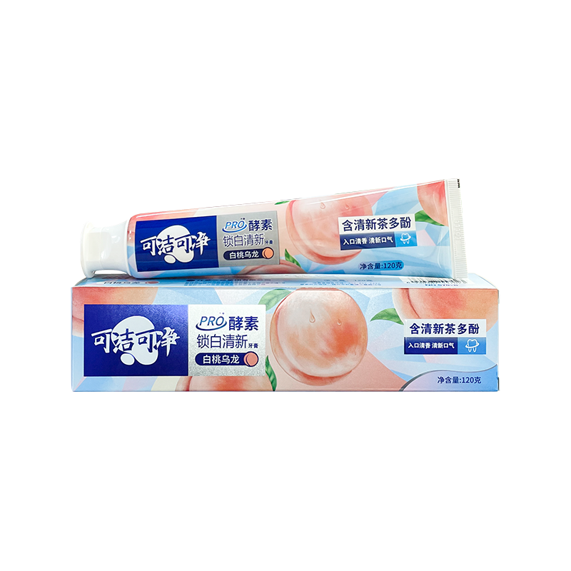 White Peach Oolong inneholder tepolyfenoler som blonger voksen tannkrem