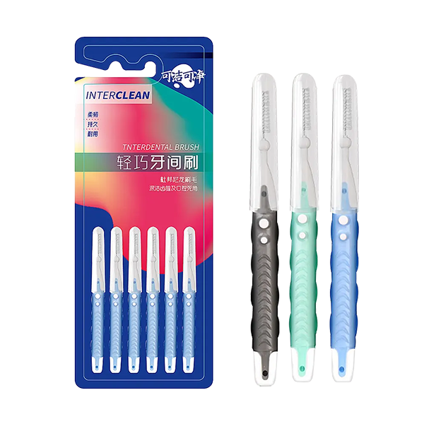 Dupont nylon bust fleksibel holdbar interdental børste